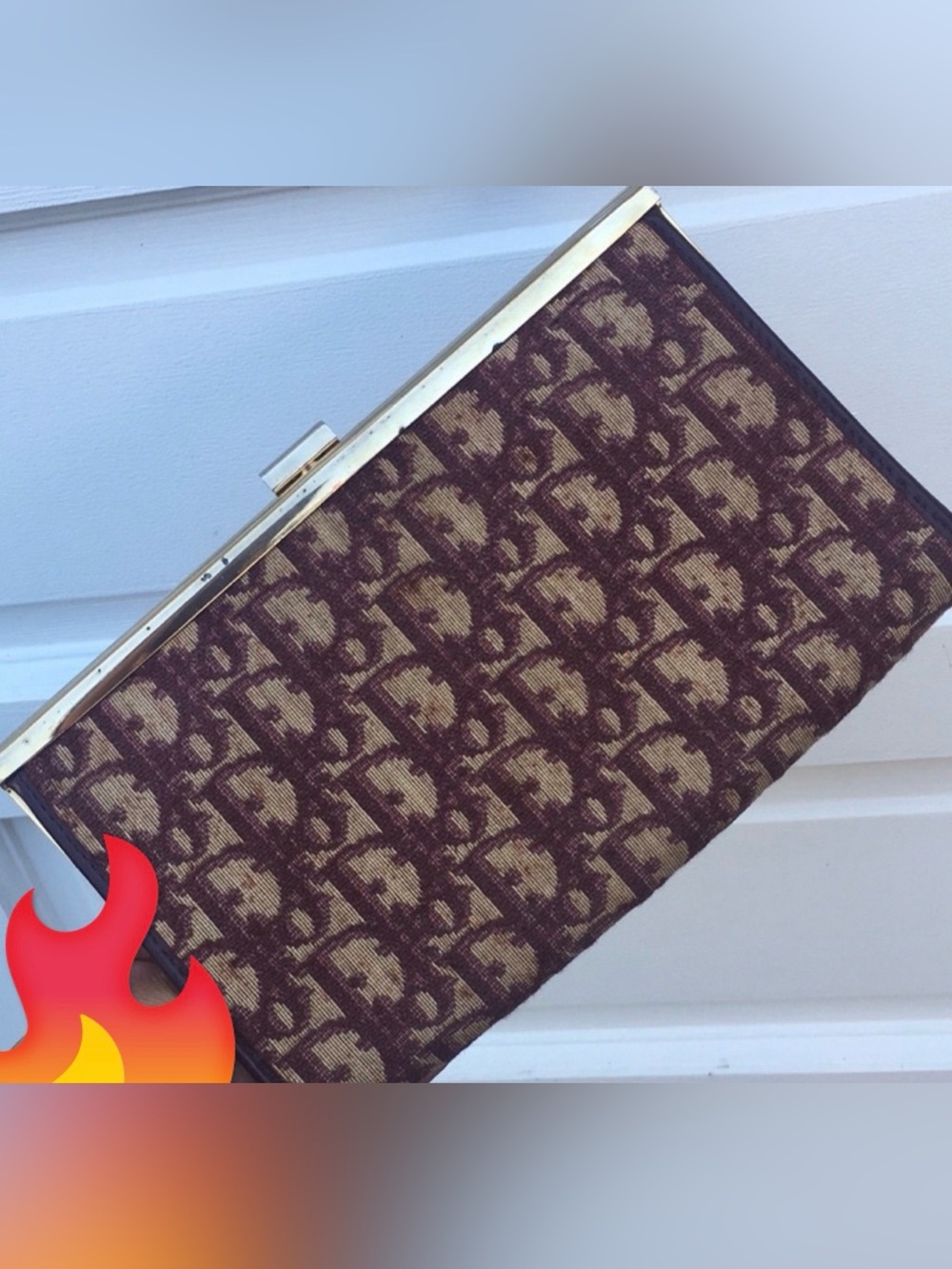 VTG DIOR Vintage Monogram Clutch